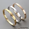 Catier Bracelet Designer Cariter Bracelet Luxe Designer Sieraden Vrouw Schroef Bangle Gold Armbanden voor vrouwen Goudbunge voor man Heren Goudarmbanden Love Bangle