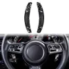 Car Styling Steering Wheel Shift Paddle For Porsche Panamera Macan Cayenne 718 911 918 Spyder Carbon Fiber ABS Red/Forged/Black Shifter