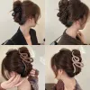 ブレードヘッドバンドヘアスタイルヘアクリップバレットデザイナークロークリップ大型ブランドサメクリップヘアクリップクラシックバレットガールアクリルブラックグリップ