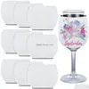 Drinkware Handle Case Sublimation Blank 10Oz 12Oz Wine Glass Tumbler Neoprene Insator Sleeve Holder Er For Diy Ornaments Llf13847 Dr Dhguq