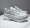 Designerskor klassiska avslappnade kvinnors sneakers läder nylon svart utomhus tränare lyxiga sportskor americas cup mode sko