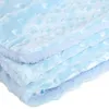 Couvertures couverture bébé couverture chaude double couche enveloppe enveloppe née de serviette de bain thermique en molleton doux.