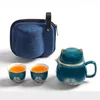 Teaware set 3-PC Set China-Chic Ceramic Filter Tea Cup Cartoon Teacup med fodervatten som skiljer Make Mug Portable