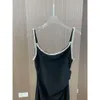 2024 Kvinnokläder Diamond Suspender Dress Spring Summer New407