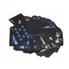 Gambing Water Proof Pure Black Pvc Poker Cards Blue Sier Font Magic jouant 6m 88mm 140G7604473 Drop livraison sports à l'extérieur DHQTJ