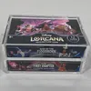 Aquauncle Premium Acrylique Affichage Caxe pour Lorcana Booster Box, avec une fermeture magnétique