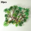 装飾的な花30pcs混合モデルツリーココナッツパームツリー