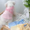 Hundkläder sommar kattkläder valp liten dräkt kjol Yorkshire terrier pomeranian poodle bichon frise maltese kläder väst
