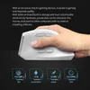 MICE ZELOTES F36 Vertical Mouse 2.4g Bluetooth Ergonomic 4000DPI 8 MUTE BUTTING PROGRAMMING GAY MONDE POUR LAPTOP PC MONDE Y240407