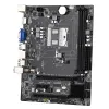 Motherboards JINGSHA HM55A PGA988 Combo Kit With P6200 Processor And 2*2GB=4GB 1600MHz Desktop Memory Motherboard Set VGA SATA MATX