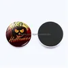 Fridge Magnets Halloween Witch Pumpkin Bat Glass Glue Sign Pattern Dome Magnet Home Deco Drop Delivery Garden Decor Dhiwu