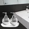 Liquid Soap Dispenser Lotion Bottle Shower Jar Gel Shampoo For Bathroom Laundry Room Oils