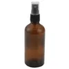 Bottiglie di stoccaggio flacone spray da 100 ml con spray atomiser nero contenitore ricaricabile per olio essenziale / utilizzo