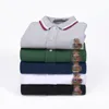 Men's Top Polos Pony Brand Pure Cotton Letter Embroidered Polo Shirt Lapel Lace Quick Drying Wrinkle proof Men's Summer Casual Business Short sleeved T-shirt