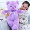 Films TV Toy en peluche 100/120 cm Purple Lavender Teddy Toy Big Bear Action Figure Doll Lasso Prop Grab Machine Doll Gift pour petite amie 240407