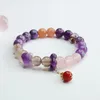 Bangle Natural Dine Purple Fire Multi Screen Crystal Bracewlet Aspiply Dragon Year