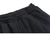 Lettres imprimées pantalons de survêtement hommes femmes jogger pantalon de survêtement pantalon noir 2024SS