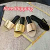 Kostenloser Versand Sommerdesignerinnen Frauen Pantoffeln Bären Urlaubskreuzstrickgewebtes Mode mit hoher Heul Fashion Flat Slipper Gummel Slides Sandal Flat Beach Schuhe 35-42