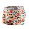 Underbyxor 4st Boxer Shorts Mens underkläder Sexiga trosor Bomullsboxare Man Man Homme konvexa underkläder