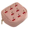 Storage Bags W3JA Cherry Cosmetic Bag Advanced Simple Portable Large-Capacity Color Female Wash