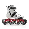 Chaussures Roselle 4weels 90 mm 100 mm 110 mm en ligne Speed Skates Patins de patins de course pour rue Bottines à longue distance Haute Rouleau 4x110