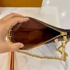 Hoogwaardige designer schoudertas cosmetische zakken kisten in reliëf Easy zakje op riemtas handtas dames messenger handtassen gouden ketting crossbody tas