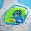 Förvaringspåsar 1pc extra stor mesh strandpåse barns leksaksswimming tvättmöte ryggsäck