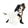 Supplies festives 2024 Cake Toppers Dolls Bride and Groom Figurines Funny Wedding Stand Topper Decoration Mument Figurine