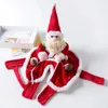 Vêtements de chien année de fête des vêtements décoratifs Pet Santa Cospui