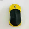 Mice 2.4GHZ 1600DPI Wireless Mouse USB Receiver Light LED Super Car Shape Optical Mice Battery Powered Y240407