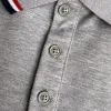 Brand de luxe Designer Mens Polo T-shirt Summer Fashion Souffle Breoutable à manche à manches courtes Polos de revers supérieur Garter Printing Top Quality Cottom Vêtements Tees Polos