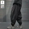 Pantaloni maschili 11 bybb's dark 2024 joggers harem pantaloni estate sottile raffreddano design a cerniera nera elastico pantalone streetwear