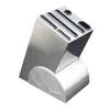 Cucina deposito 304 in acciaio inossidabile coltello da cucciolo porta barra di casa in disossato santoku cocchetto che affettano coltelli per supporto per supporto per supporto per blocco accessori