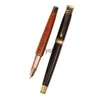 Fountain Pens Brass Solid Wood Art Pen Eternal 0.7mm Curved Pointed Adult Calligraphy Practice Writing Dark Hard H240407