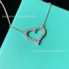 Marque de créateurs tiffays Collier d'amour en diamant complet PENDANT CRODI