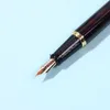Fountain Pens Office Culturele goederen DikaWen Signature Pen Metal Bead Small en puntige zakelijke H240423 75ie
