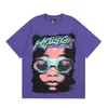 Designer T-Shirt Hellstar Shirt Herren T-Shirt hochwertige Streetwear Hip Hop Fashion T Shirt Unisex Kurzarm T-Shirts Tops High Street Retro Frauen T-Shirt US Size S-XL