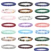 Objets décoratifs Figurines Bracelet de perles rondes de pierre naturelle pour femmes hommes guérison cristal amethyst rose quartz aquamarines jade dhxms