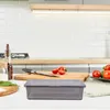 Kitchen Storage Flatware Tray Utensil Container Drying Rack Tableware Organizer Cutlery Boxes Kitchenware