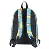 Mochila Bananaaaa!- Cockatiel Banana Pattern Woman Backpacks Boys Bookbag Casual Students Bags Escola Portabilidade Viagem Rucksack