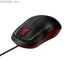 Muizen Mute Wired Mouse Game E-Sports Computeraccessoires Y240407