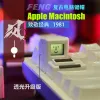 Tangentbord Anpassade Macintosh -tangentkakor Lätt transmission för mekaniskt bakgrundsbelyst tangentbord ESC Artisan KeyCap för GK61 GK64 SK87 GH60 PC Gamer