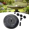 Gardendecoraties Solar Fountain Pool Bird Bath Dompelpomp Pomp moeiteloos verfraaien uw buitenruimte met een waterdisplay