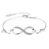 Heet verkopen 925 Sterling Silver Style armband voor vrouwen met onbeperkt symboolarmbanden veelzijdig geschenk