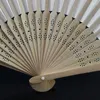 Decorative Figurines 72 Pack Hand Held Fans White Paper Fan Bamboo Folding Handheld Folded For Church Wedding Gift Party Favors