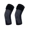 Knee Pads Compressions Sleeve With Adjustable Straps For Running Working Out And Sports Wearing All Day H9z2