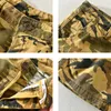 Shorts masculins 1121 Camouflage militaire de l'armée extérieure pour hommes shorts décontractés de mode américaine style américain durable cargo demi-pantalon J240407