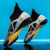 Athletic Outdoor Men Soccer Shoes Kids Football Boots Women Professional Soccer Cleats Antiskid Chaussure Football TF/FG Outdoor Football Shoes 240407