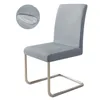Coperture per sedie Copertura impermeabile solida elastica sedile spandex tessuto morbido rimovibile per casa da spina cucina casa