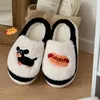 Pantofole asifn inverno leggero camera da letto da letto da letto casa da letto peluche calde donne di cotone carino scarpe da cucciolo grade morbido interno